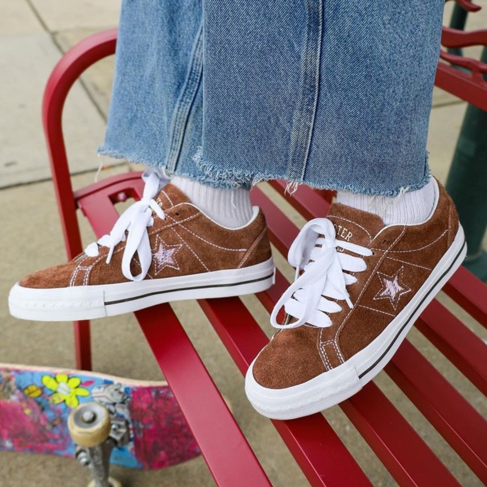Converse CONS x‎ Quartersnacks One Star Pro shoe dark clove brown sz 7.5 / 9 wms